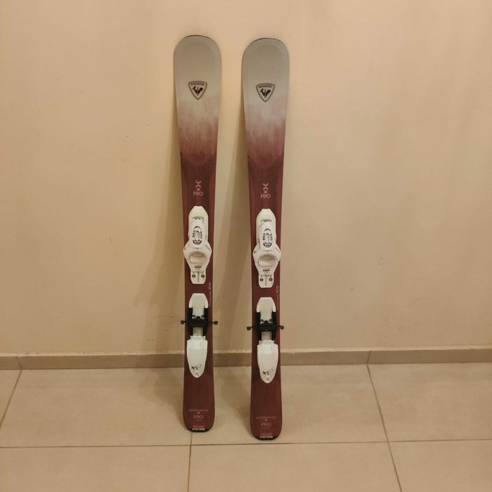 Детски ски с автомати Rossignol ExperiencePro Jr, 116 см, щеки и каска