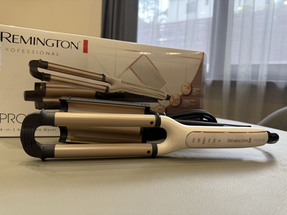 Ретро преса Remington PROluxe 4-in-1 Adjustable Waver
