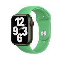 Brățară Apple Watch silicon. Verde Crud. Măsură adult M-L 38 40 41 mm