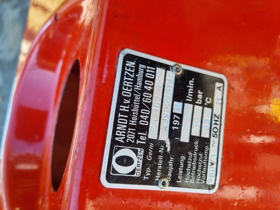 Aparat de spălat cu presiune Oerzen Gerni 160S