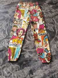 Pantaloni damă , multicolor-Marimea S