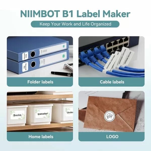 Niimbot B1 термо принтер за етикети IOS/Android