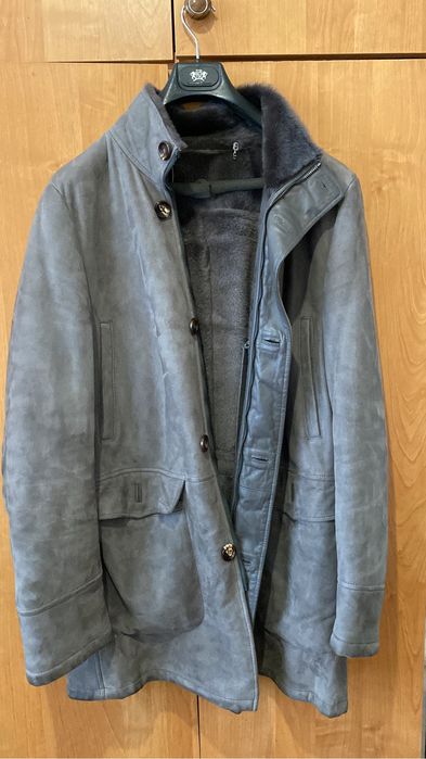 Мужской дубленка Италия