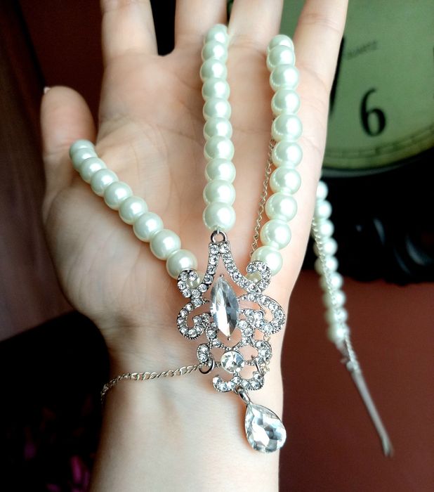 Bijuterii nunta accesorii mireasa diadema perle