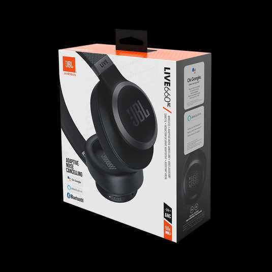 Casti JBL Live 660NC, Bluetooth, Over-ear, Microfon, Noise Cancelling