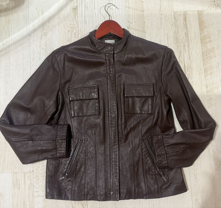 Дамско яке от естествена кожа НАМАЛЕНО! 20лв