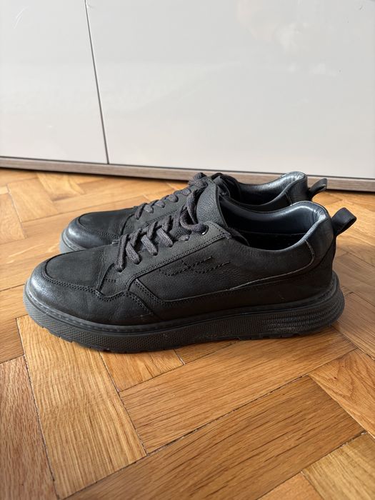 Pantofi Otter din piele si piele intoarsa, 43