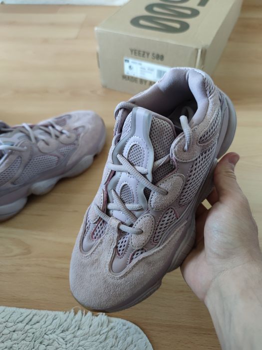 Adidas Yeezy Boost 500 Pink Lavender Размер 39 1/3 Номер Нови Оригинал