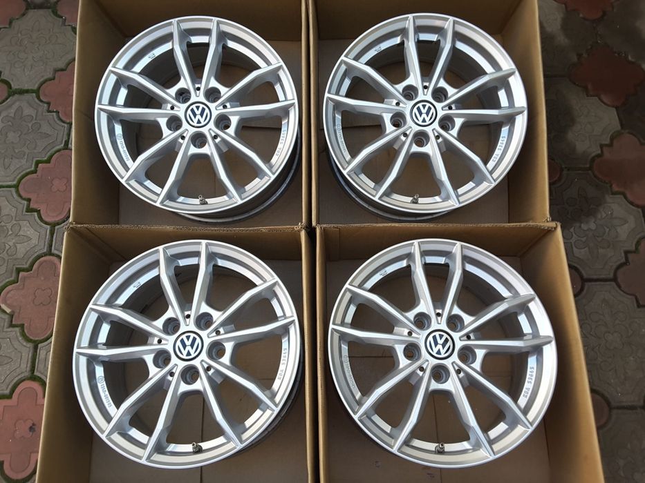 jante aliaj 16; 5x112; Vw Golf 5, 6, 7, Plus, Touran,Caddy, Jetta