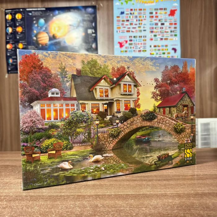 Пазлы, 1500 деталей
