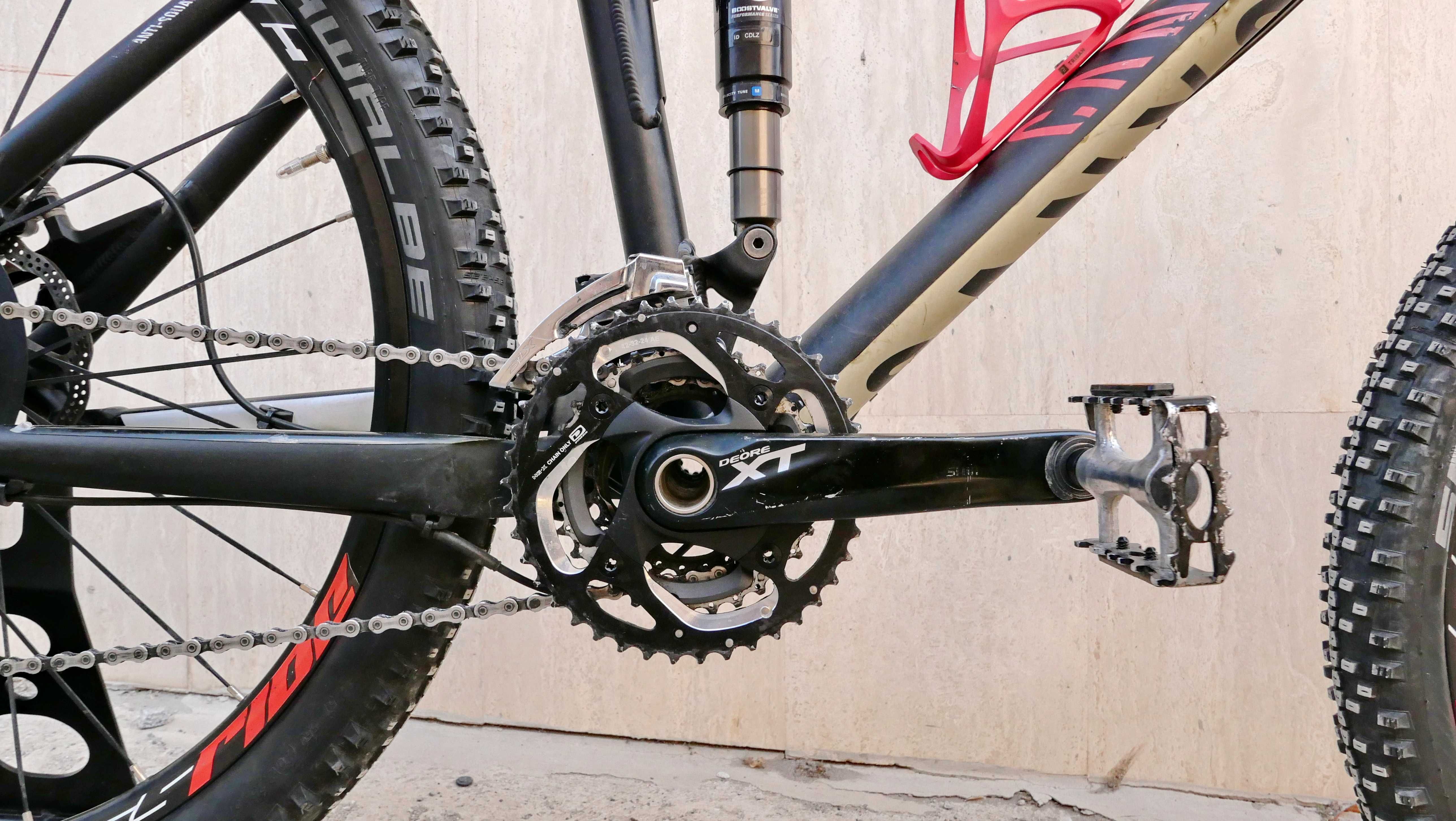 Canyon Nerve Al F8, 26 L, FOX 120 ход, 3х 10 Deore XT