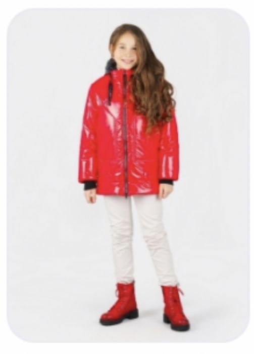 Новая. Красивая, яркая зимняя куртка. Россия Термофин