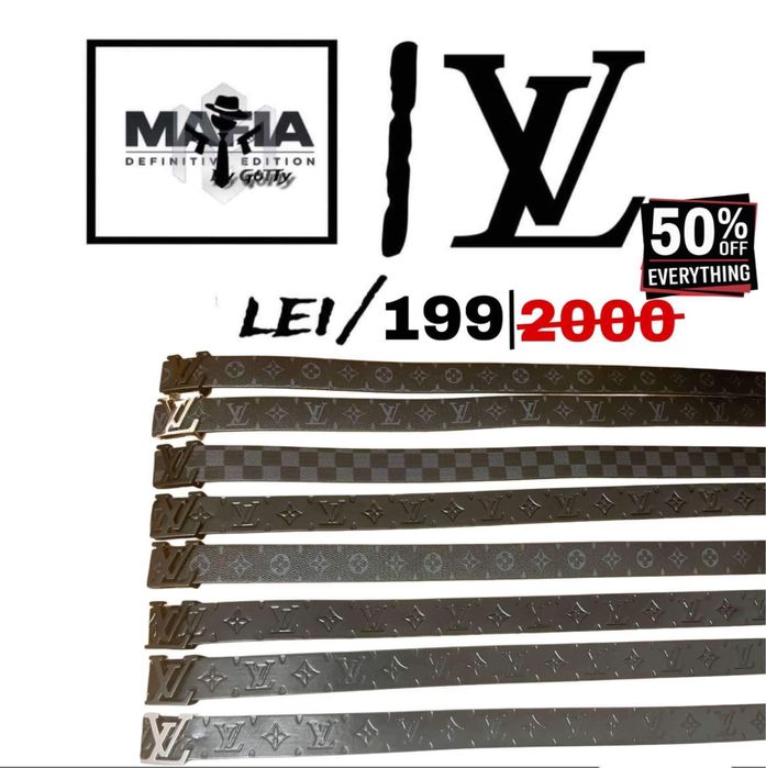 Curele Louis Vuitton - Stil și Eleganță la Super Preț!