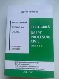 Teste grila DREPT PROCESUAL CIVIL-Viorel Voineag