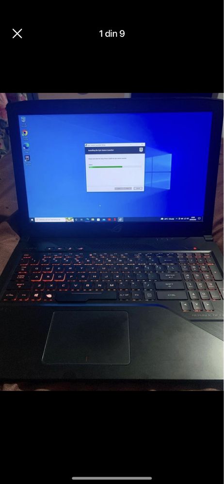 Laptop gaming asus rog strix