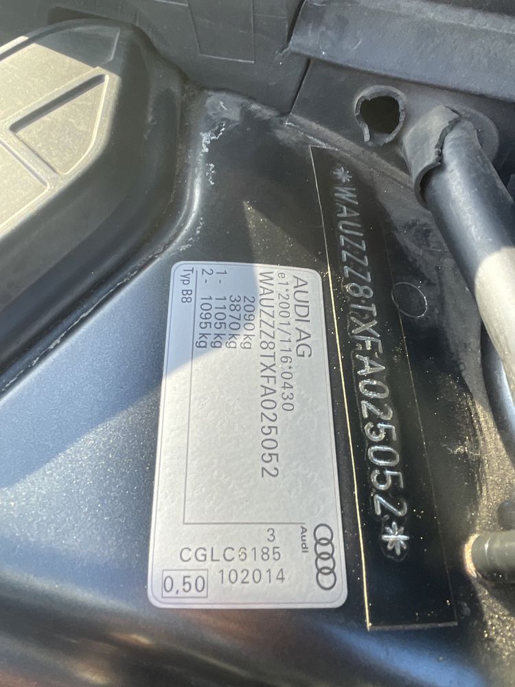 Răcitor de gaze și Egr Audi A 5 2.0 tdi 177 cp 2014