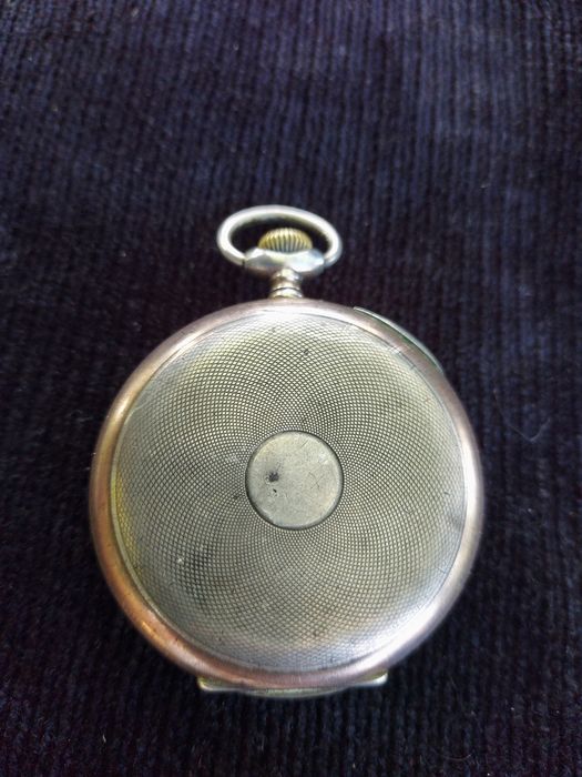 9 Ceas buzunar Germania argint 800 masiv,51 mm,stare foarte buna