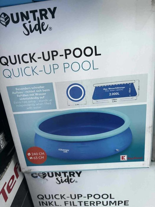 Надуваем Басейн. Нов. 240 х 63 см. CountrySide.