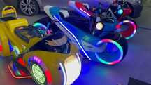 Vand moto  pentru mall cu mecanism de miscare cu fise kiddie rides
