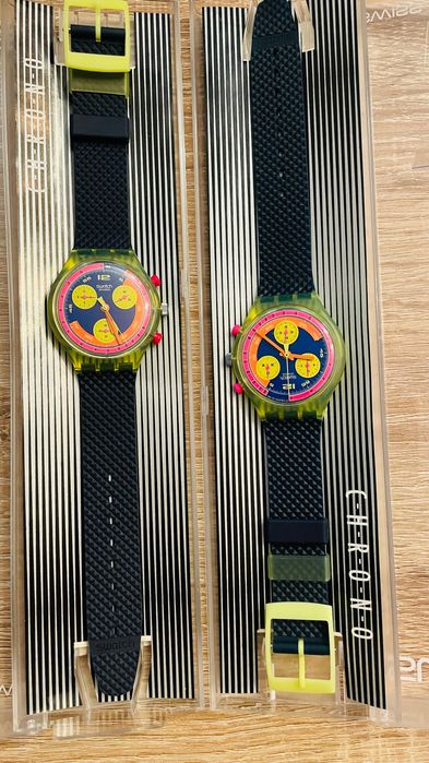 Swatch Grand Prix SCJ101 NOU 1991 de colectie foarte RAR ceas de mana