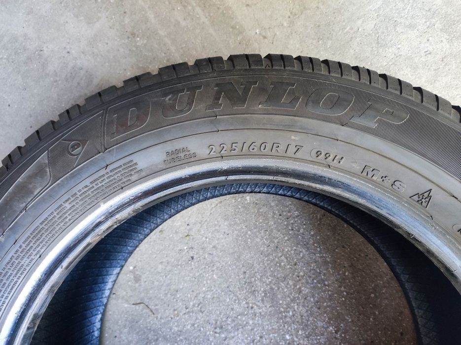 4 бр. 17 цола Зимни гуми Dunlop runflat
225/60/17 94Н