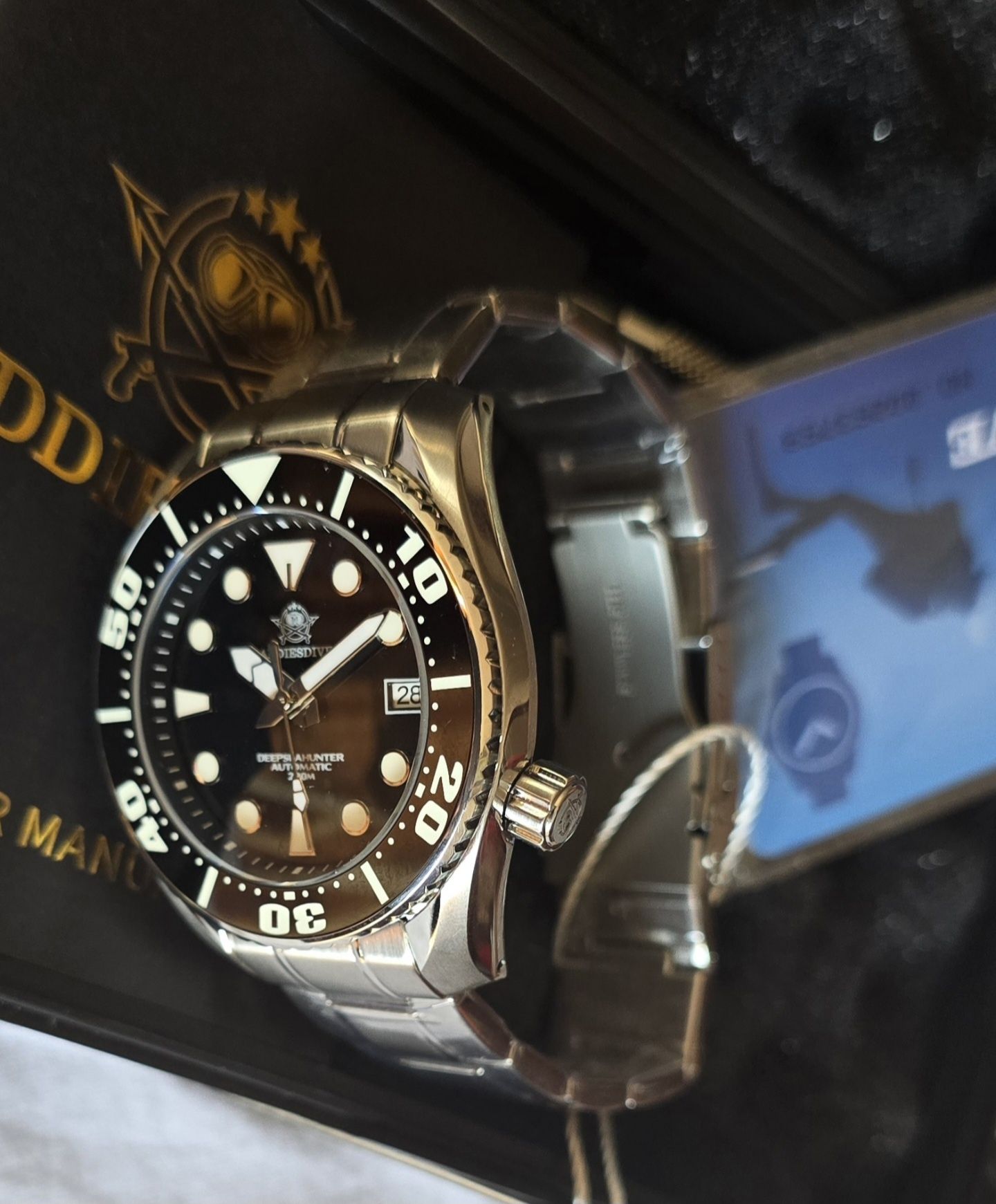 Seiko diver 200 m nh35a super lume bgw9 /tuna/homage Addiesdive