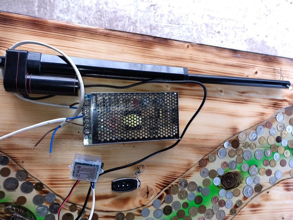 Automatizare ușă beci , pivniță