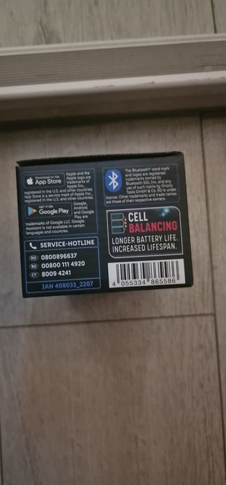 Vând baterie smart Parkside 4Ah