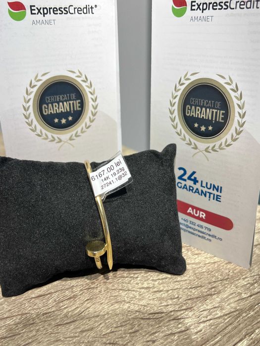 (AG42 B.27241.1) Bratara Aur 14K 19.23G (GARANTIE 24 LUNI)