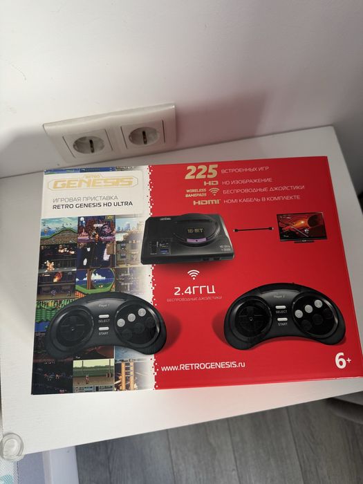 Продам SEGA Retro Genesis ZD-225 игр