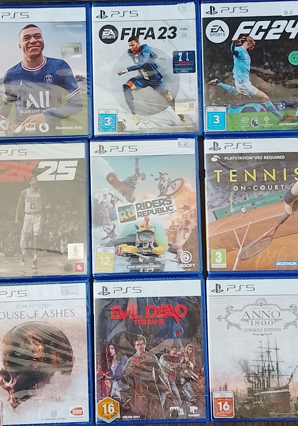 Очилмаган янги Playstation 5дискларини сотамиз. Арзони бизда