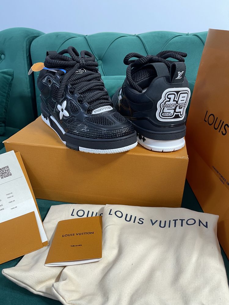 Adidasi Louis Vuitton Skate piele naturala Full Box Premium