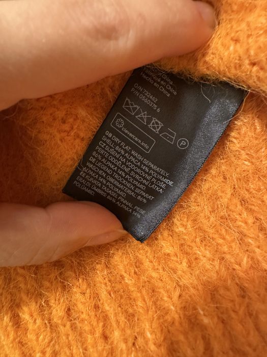 Пуловер с Алпака HM premium collection