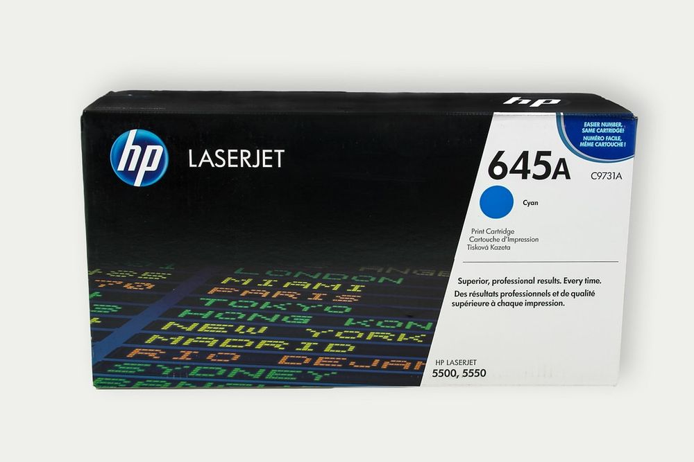 Картридж HP 645A c9731A голобой