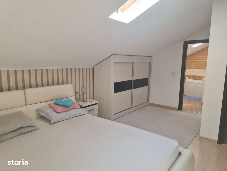 Vila tip duplex,P+1+M,Popesti Leordeni,str.Plopului