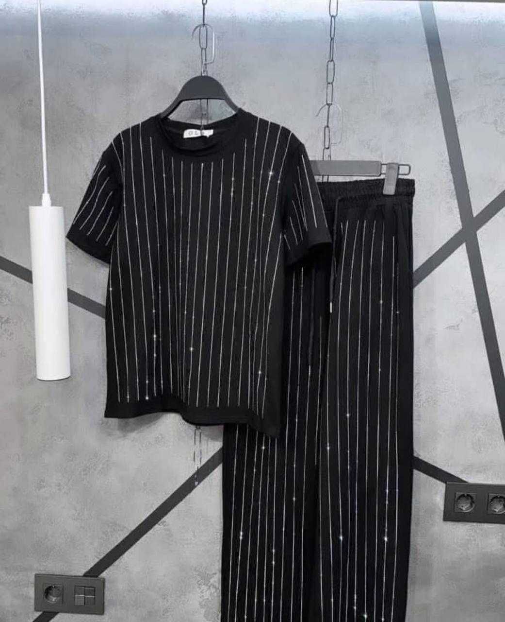 Дамски летен памучен комплект XL-XXL