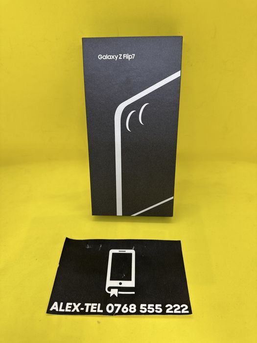 Alex-TEL® Samsung Galaxy Flip 7 256GB Jet Blue Sigilat Nou