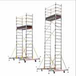 Schela mobila profesionala Bisonte TeleSM SM640 din aluminiu max 6.14m