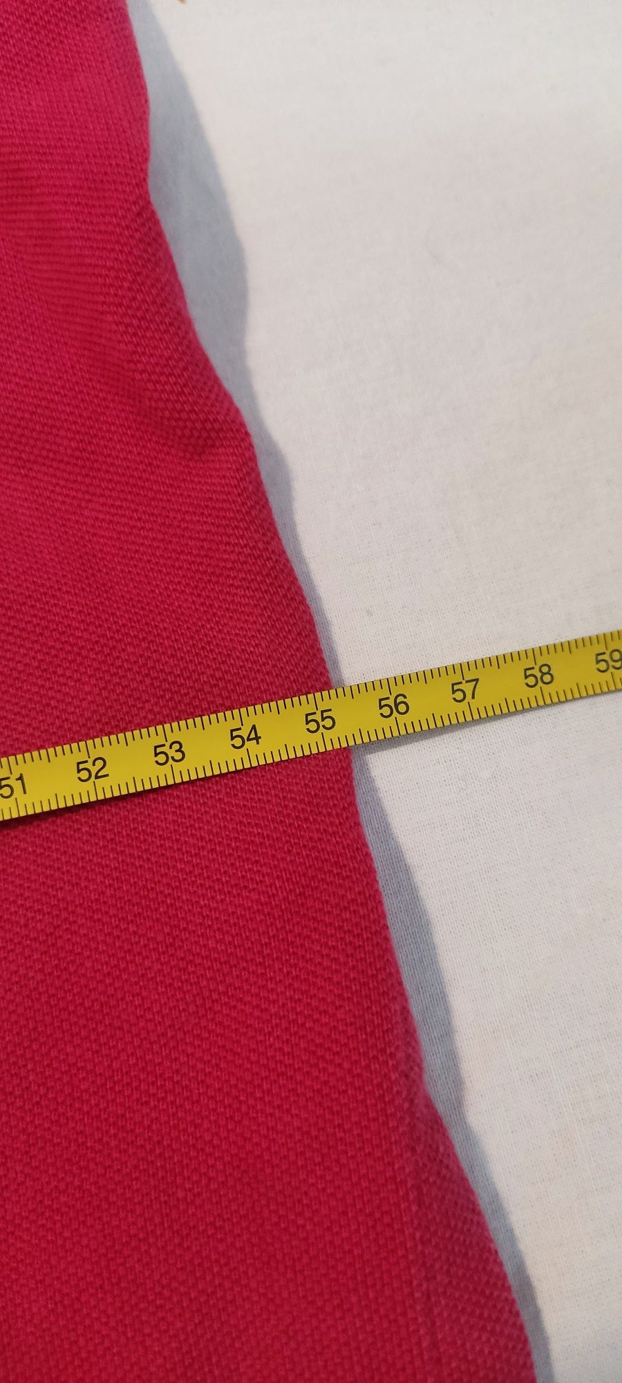 Tricou Polo Ralph Lauren mărimea L roz închis nasturi bumbac