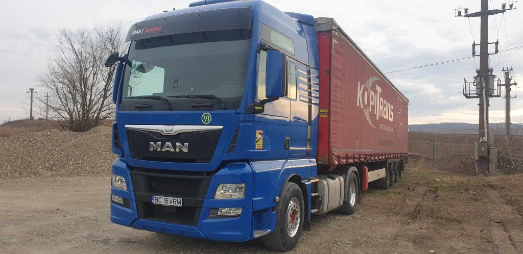 Man TGX  2017 cu semiremorca Krone  2013