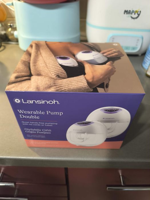 Pompa de san electrica dubla, portabila, hands free, functie masaj sti