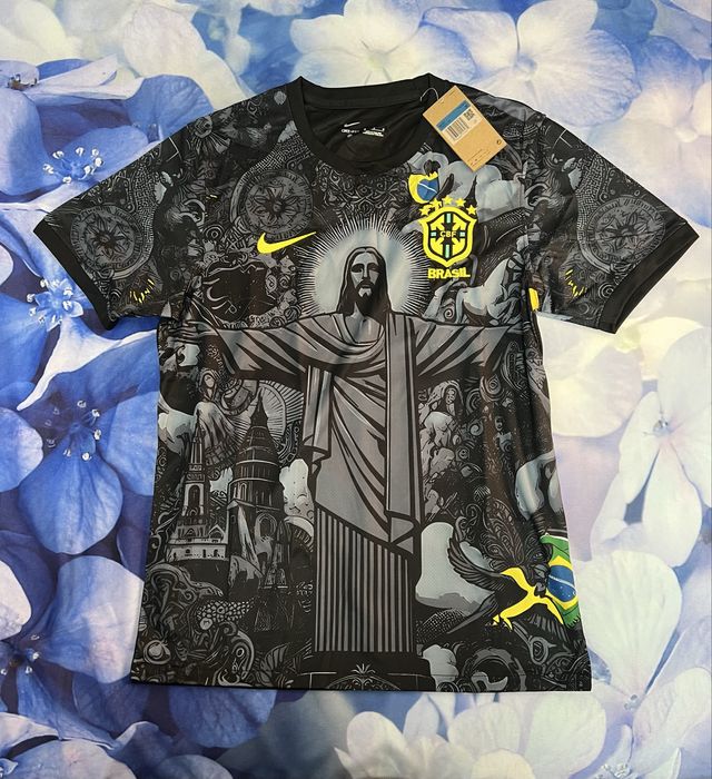 Tricou jersey brazilia Jesus statue edition marimea M