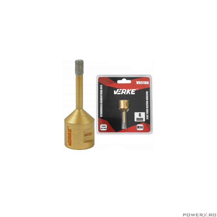 Carota diamantata pentru placi ceramice, marmura, piatra naturala,