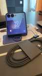 Samsung Galaxy Z Flip 7 512GB Blue Shadow + Оригинален син калъф