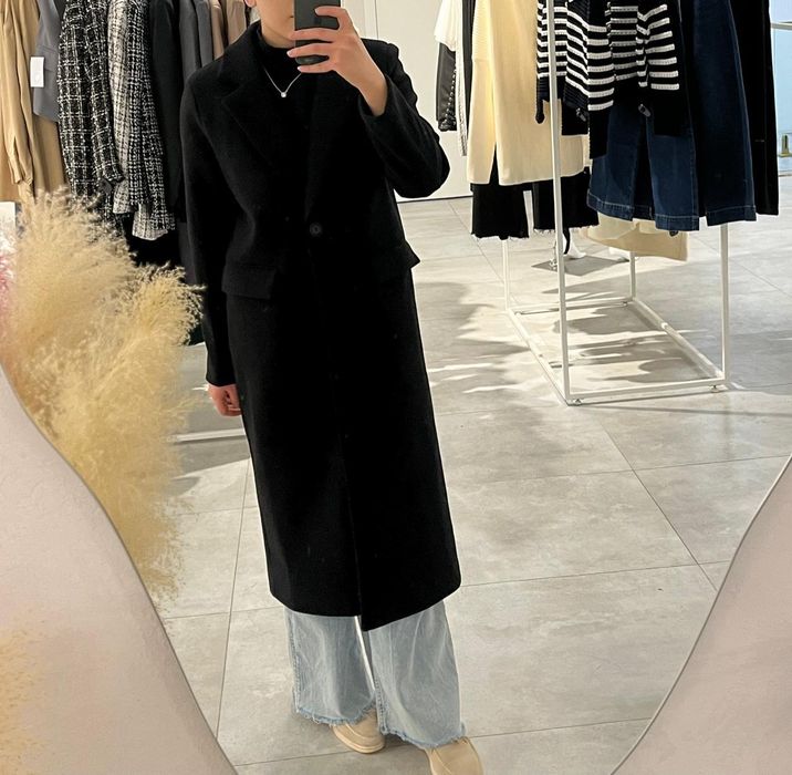 Продам Пальто женское, чёрное