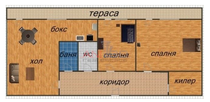 3-стаен в Варна-Базар Левски площ 75 цена 202000
