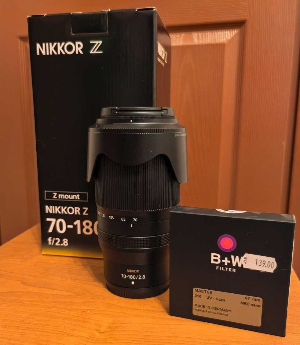 Обектив Nikkor Z 70-180mm F/2.8