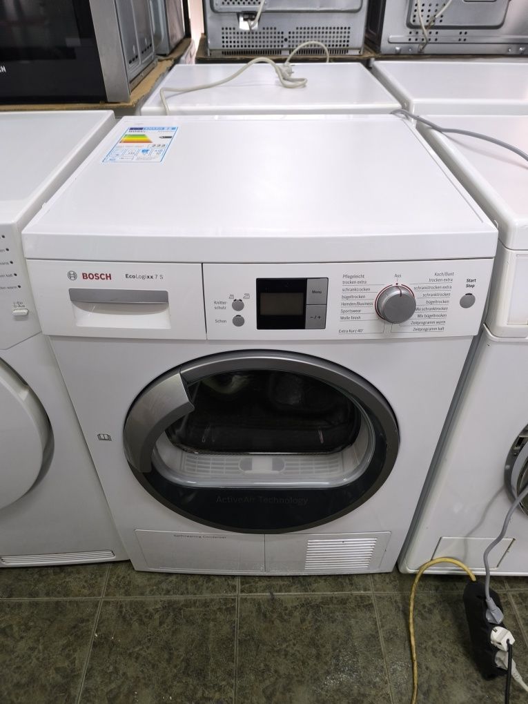 Сушилня Bosch WTW 86562 - 7кг. Термопомпа Клас А+