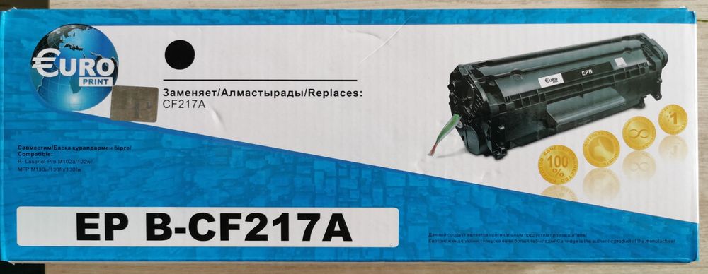 Картридж Cf217a для принтеров HP