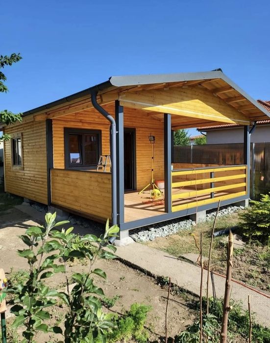 Vand cabane pe structura din lemn